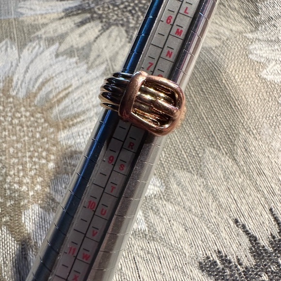 Milor Bronze buckle ring - size 8 - Picture 5 of 9